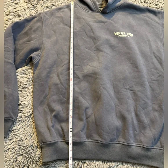 White Fox Project 5 Oversized Hoodie Size L/XL - Picture 6 of 8